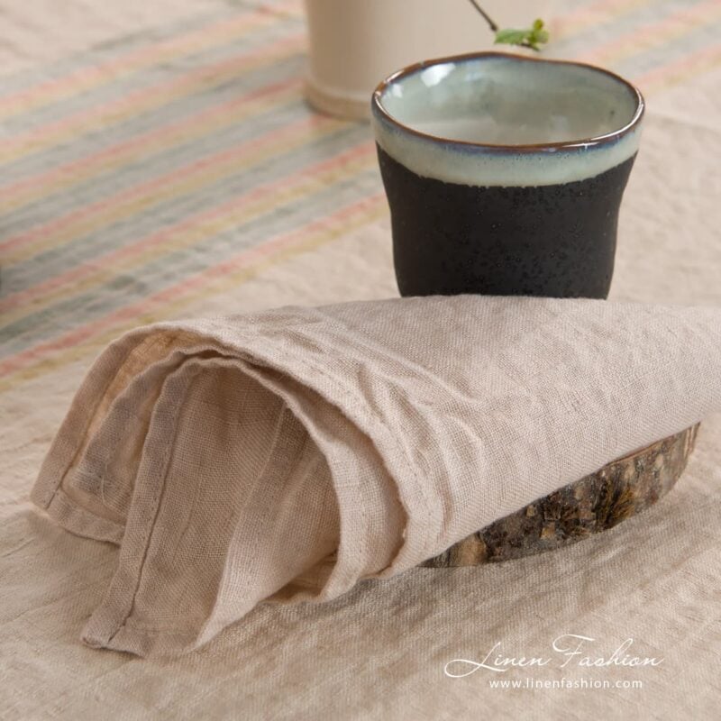 Brownish napkin, MEIZA.