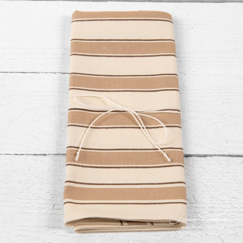 Brown kitchen towel.
