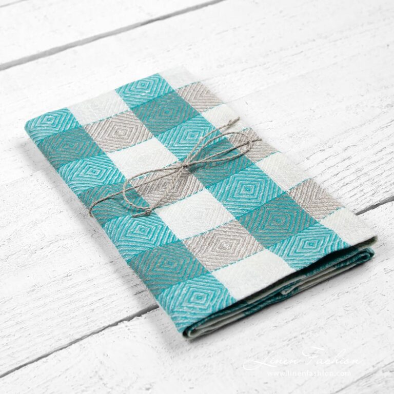 Linen kitchen towel no. 46