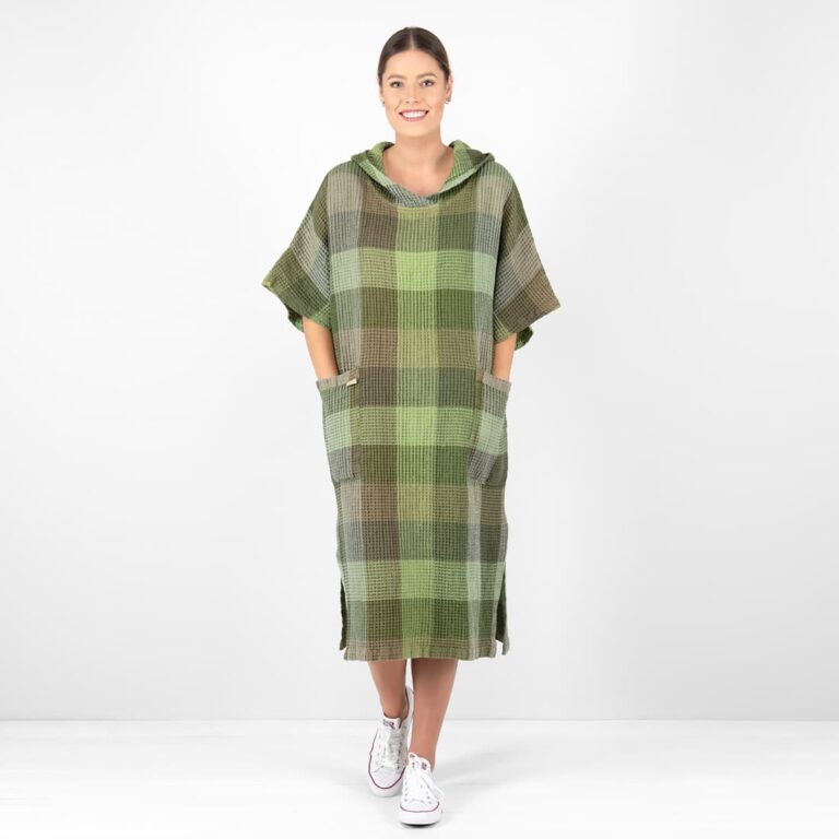green linen poncho bingo.