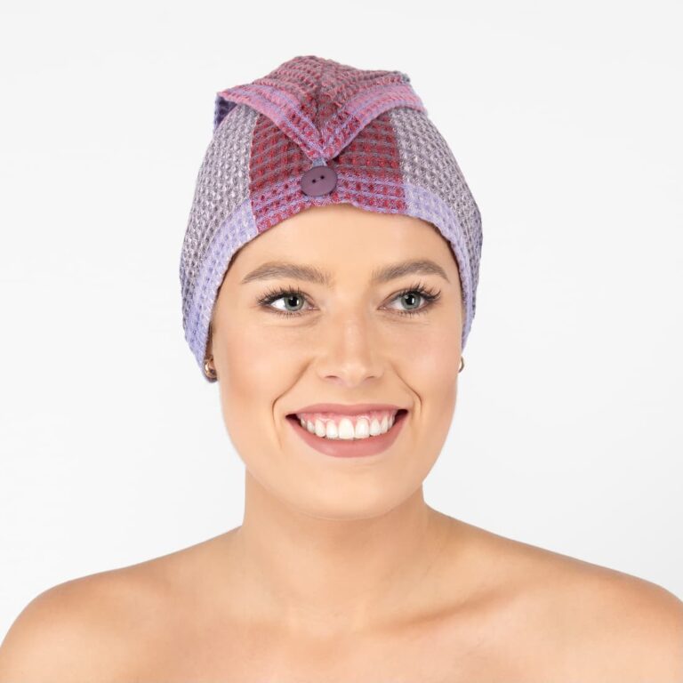 lilac hair wrap linen towel bingo.