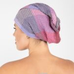 BINGO Ręcznik – turban na włosy liliowy