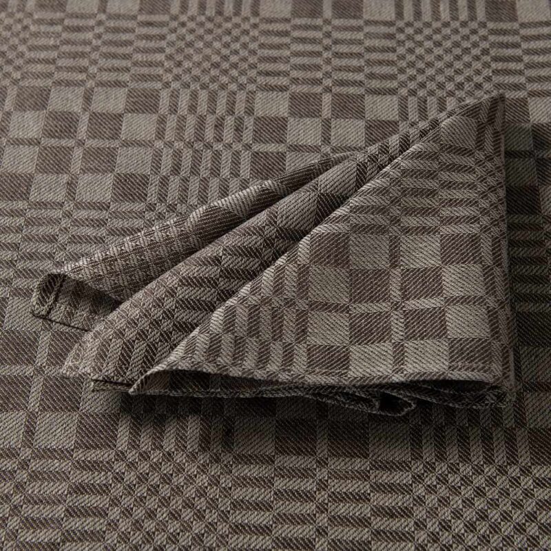 Brown linen cotton napkin