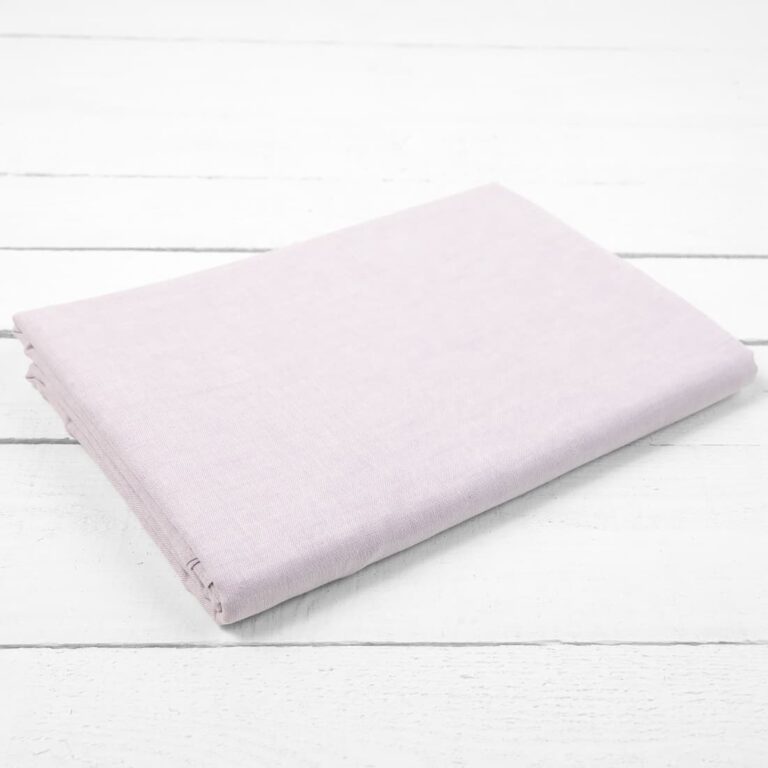 linen cotton lilac flat sheet