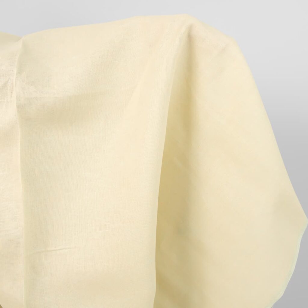 pale green linen fabric