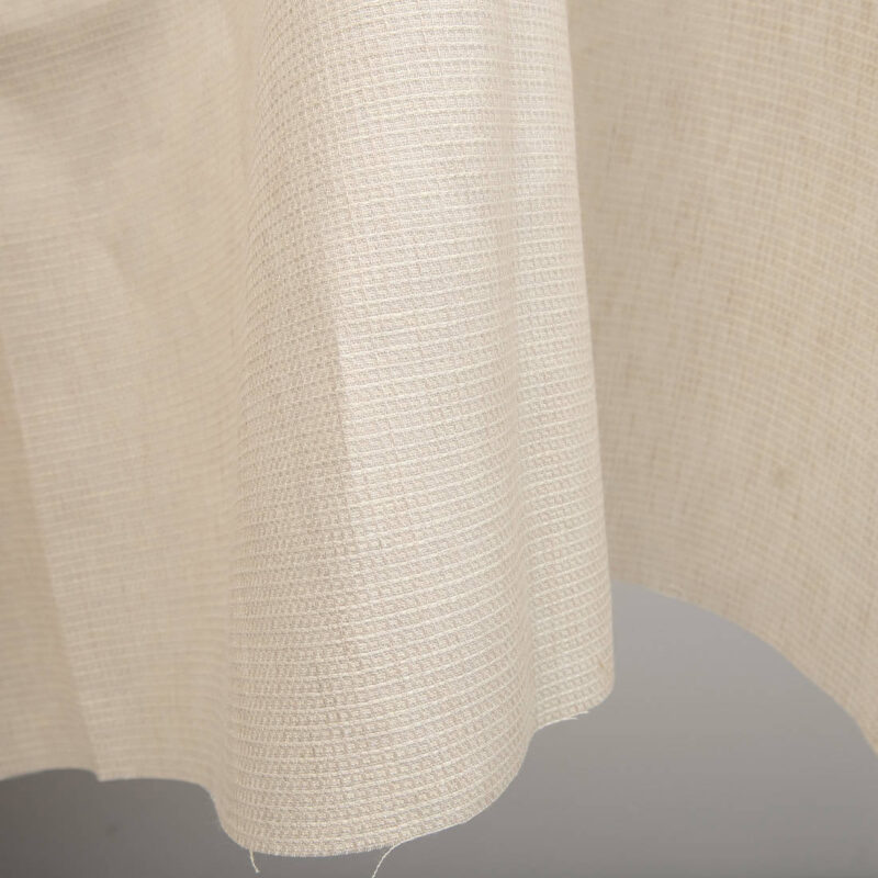 linen wool fabric in sand color, width 150cm