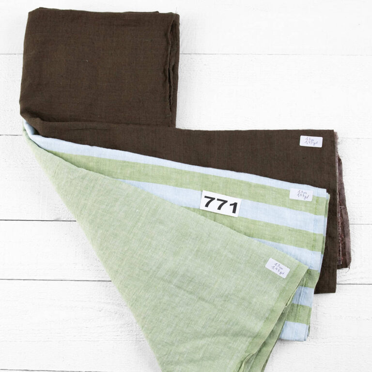 Linen Fabric Cuts, Set No. 771