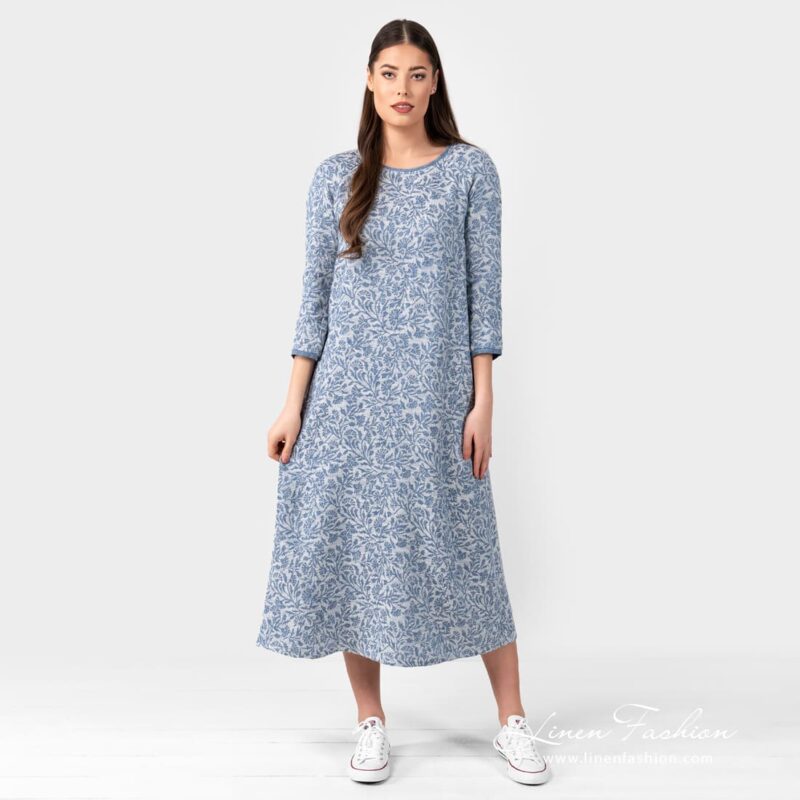 BLUET linen cotton dress
