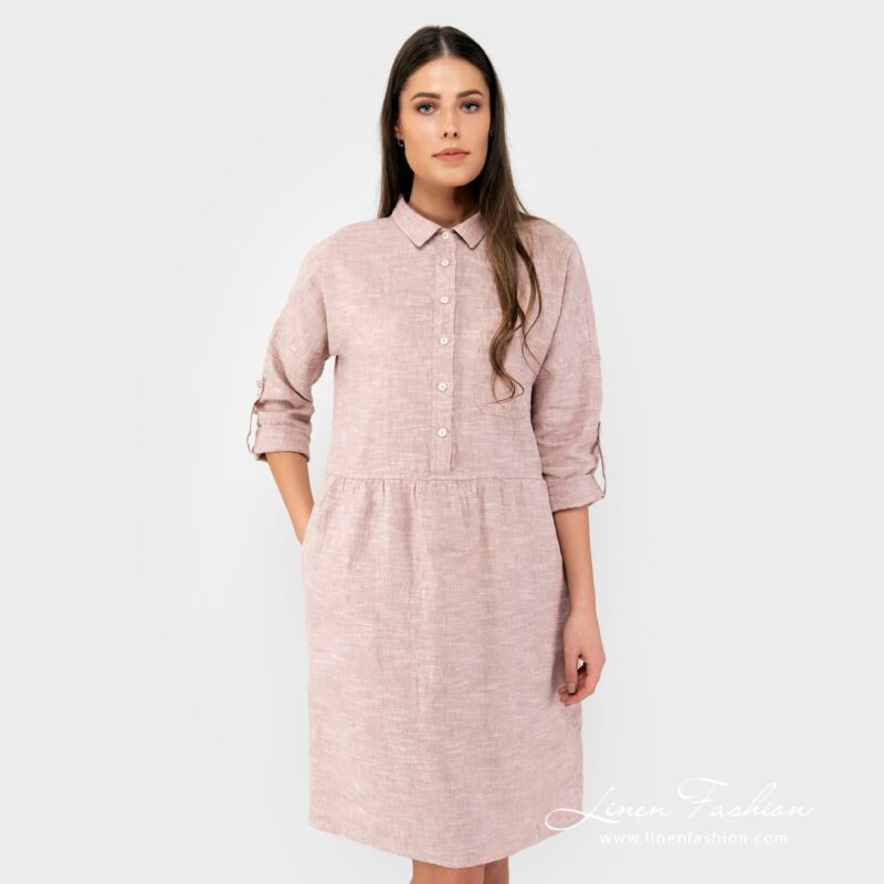 JUDIT brownish dress.