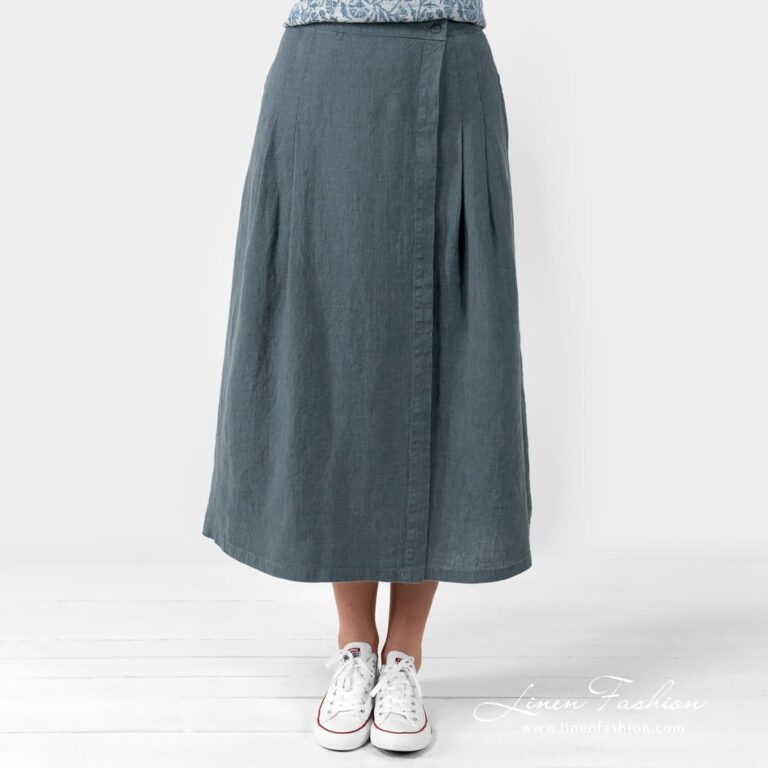 LUNGO wrap type skirt