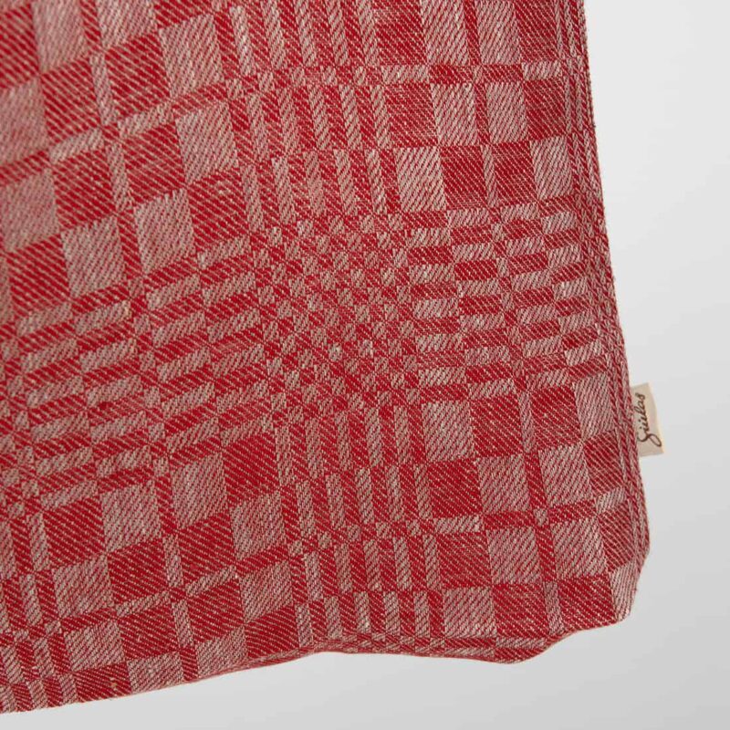 LEGGO tote bag red, twill weave