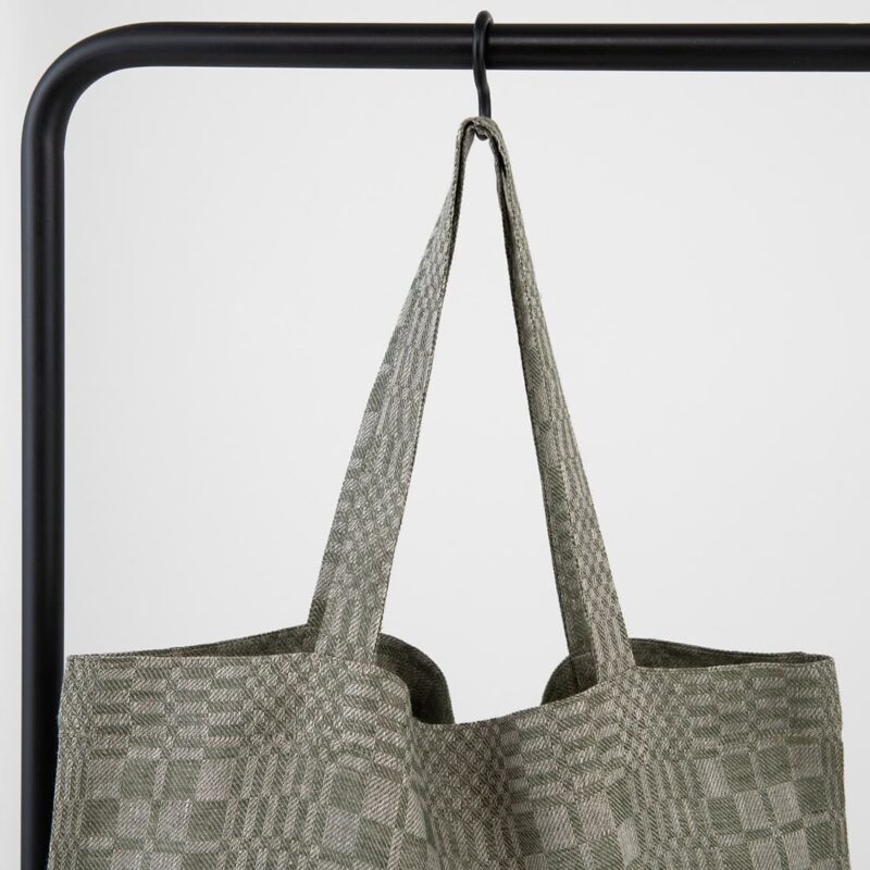 LEGGO tote bag green, long handles