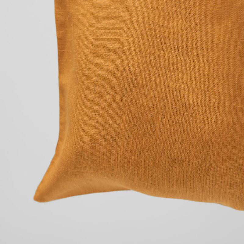 yellow linen bag not washed