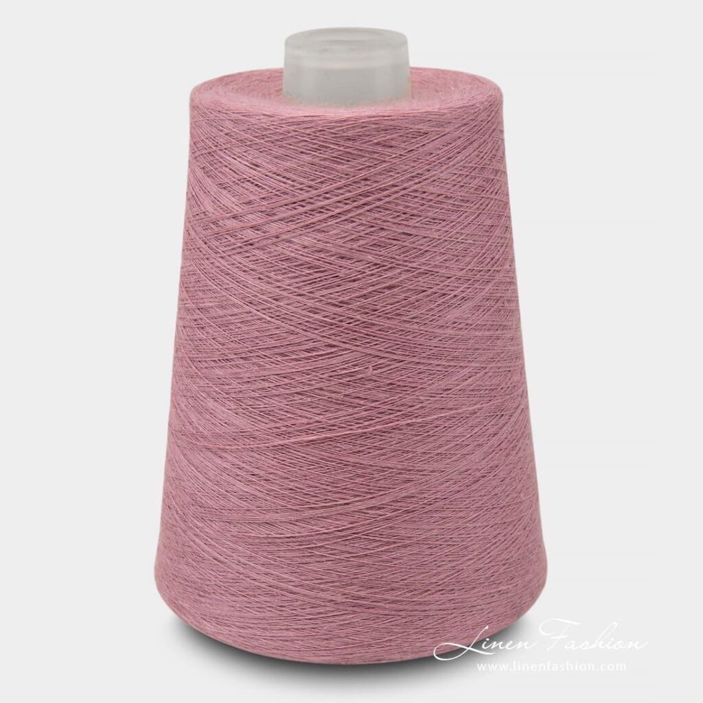 Linen Yarns In Lily