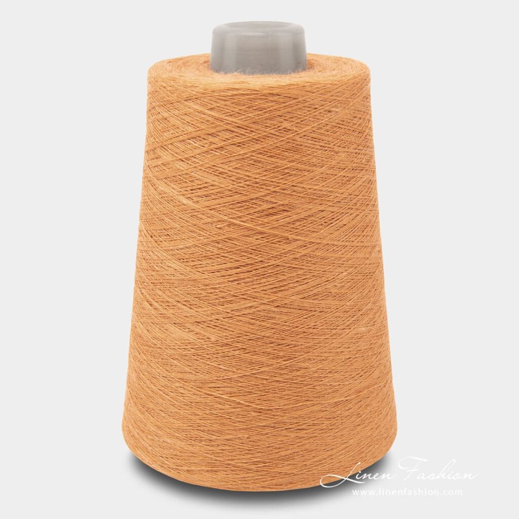 Linen Yarns In Burnt Clay - 11(9)