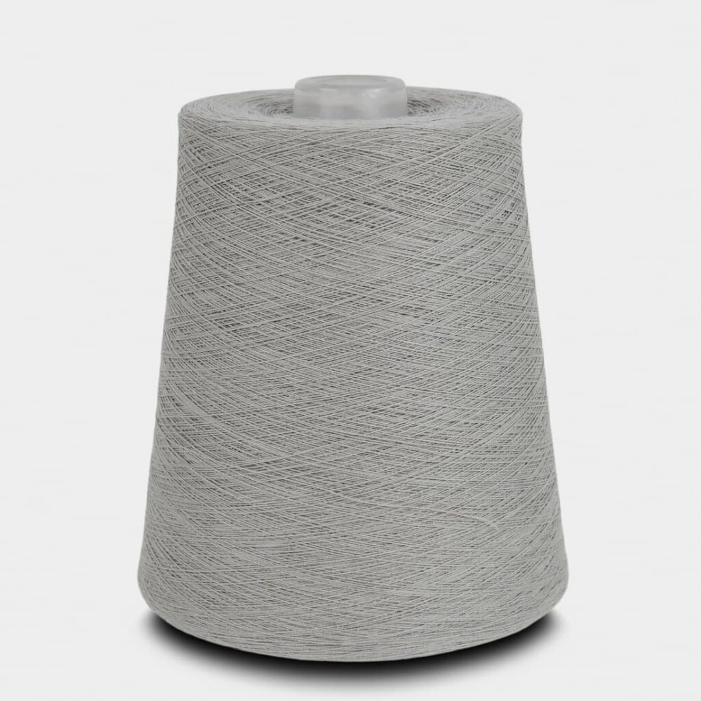 Cotton yarn smoke grey