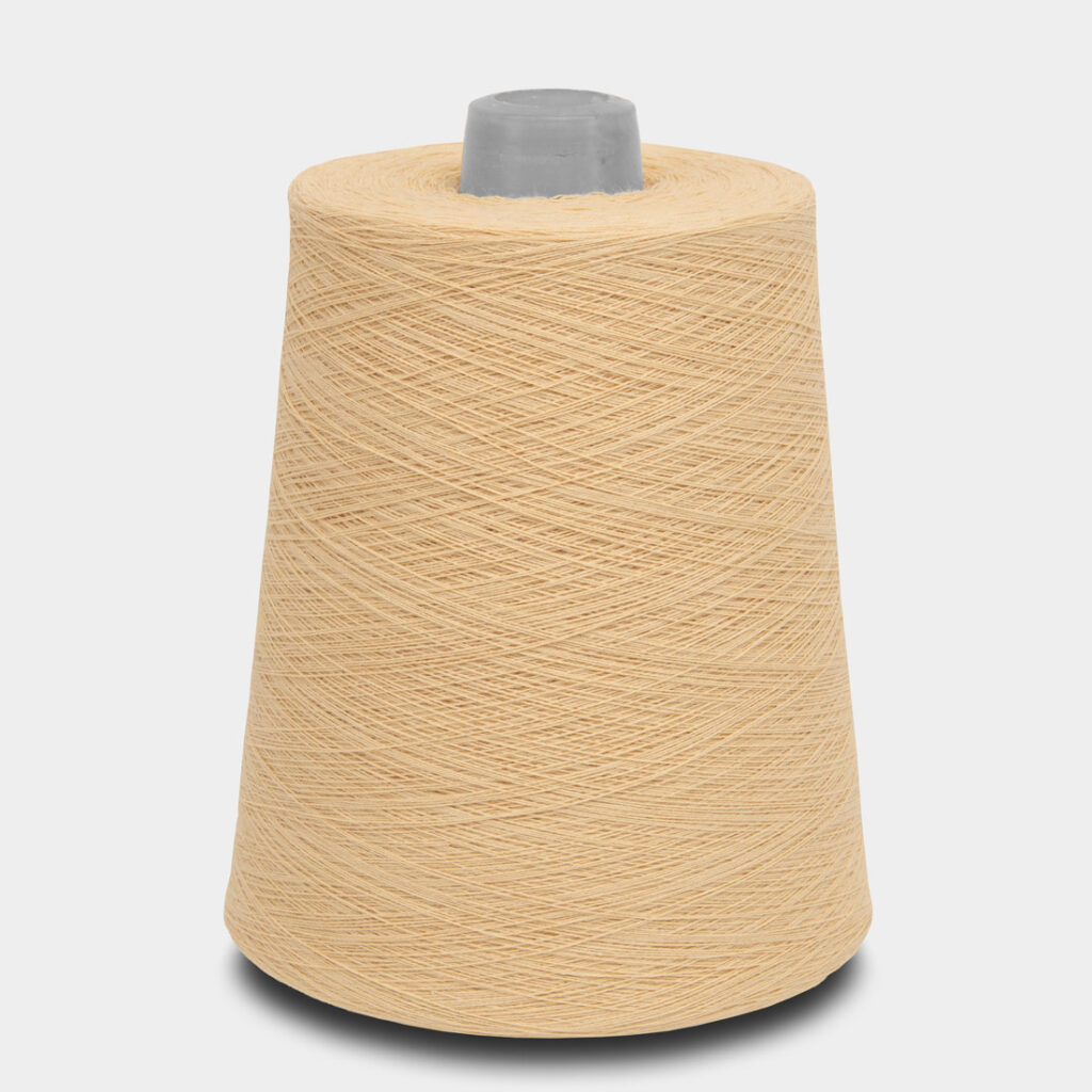 Cotton yarn wheat yellow