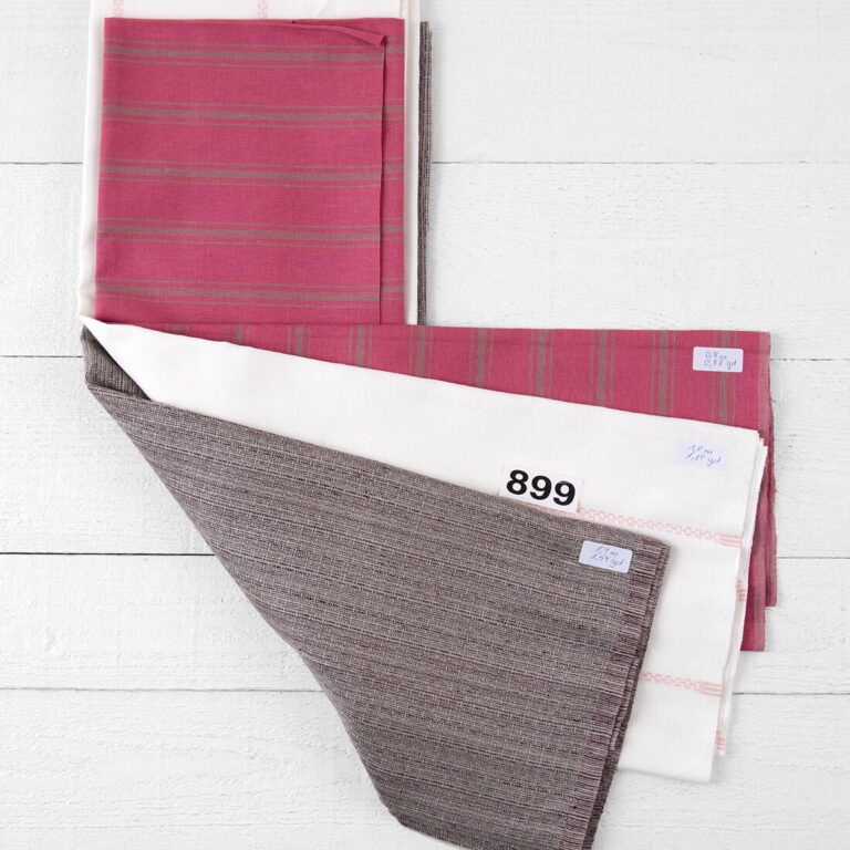 Linen Cotton Fabric Cuts, Set No. 899
