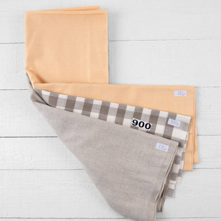 Linen Cotton Fabric Cuts, Set No. 900