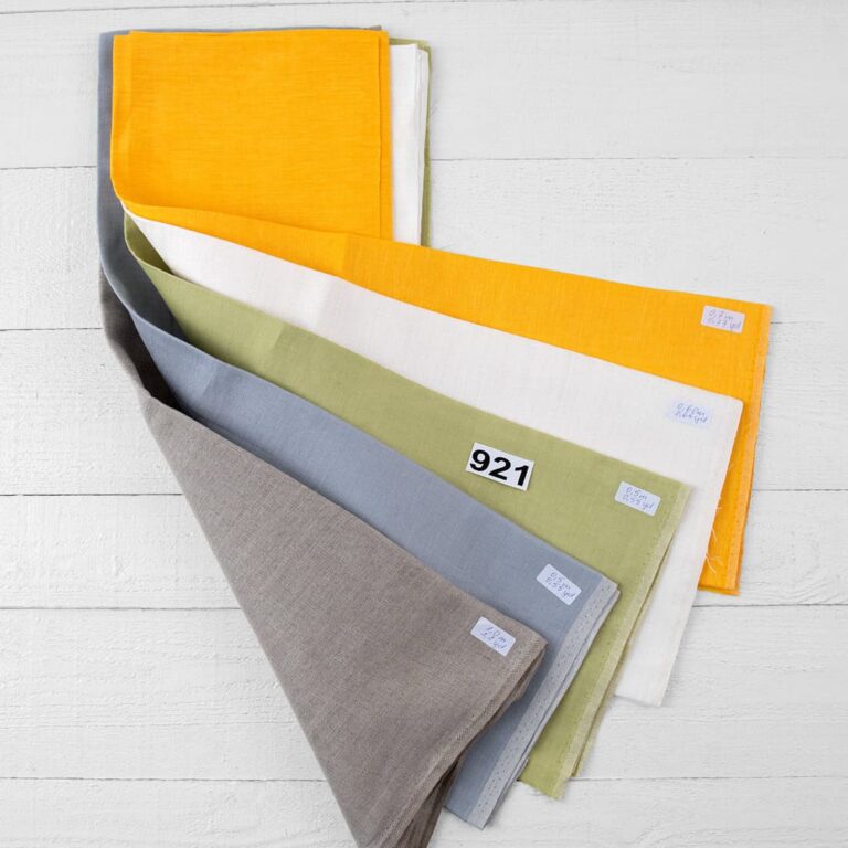 Linen Fabric Cuts, Set No. 921