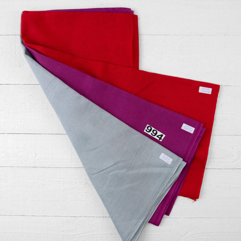Linen Cotton Fabric Cuts, Set No. 994