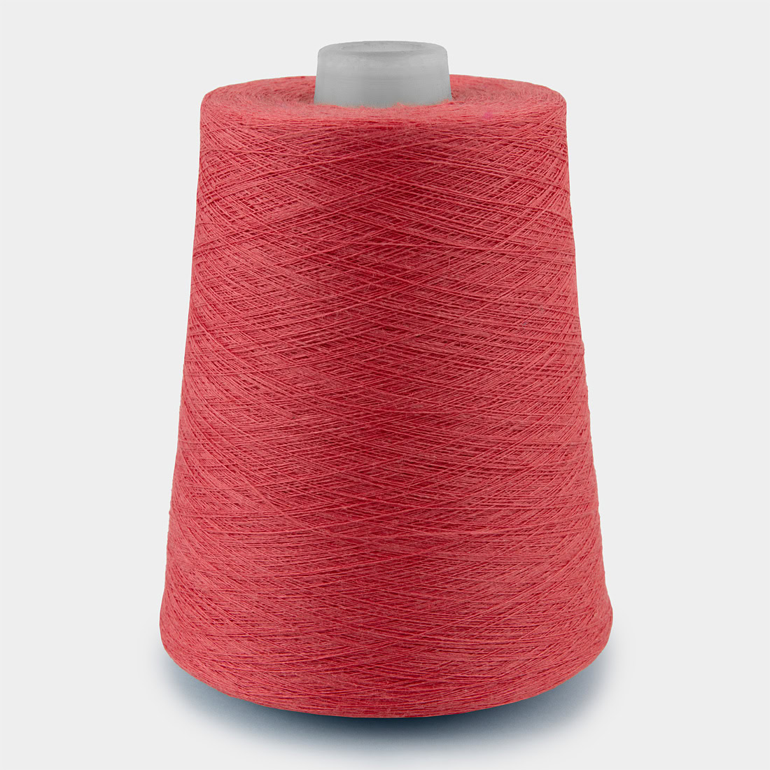 Linen yarn watermelon red