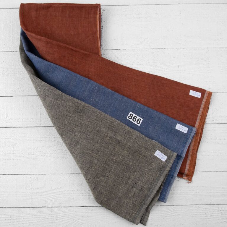 Linen Fabric Cuts, Set No. 866
