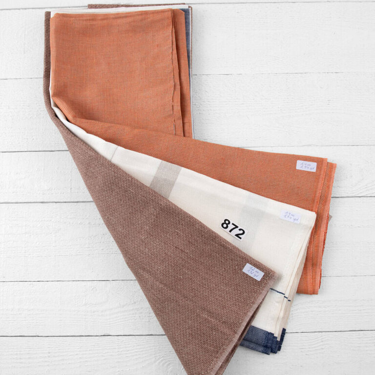 Linen Fabric Cuts, Set No. 872