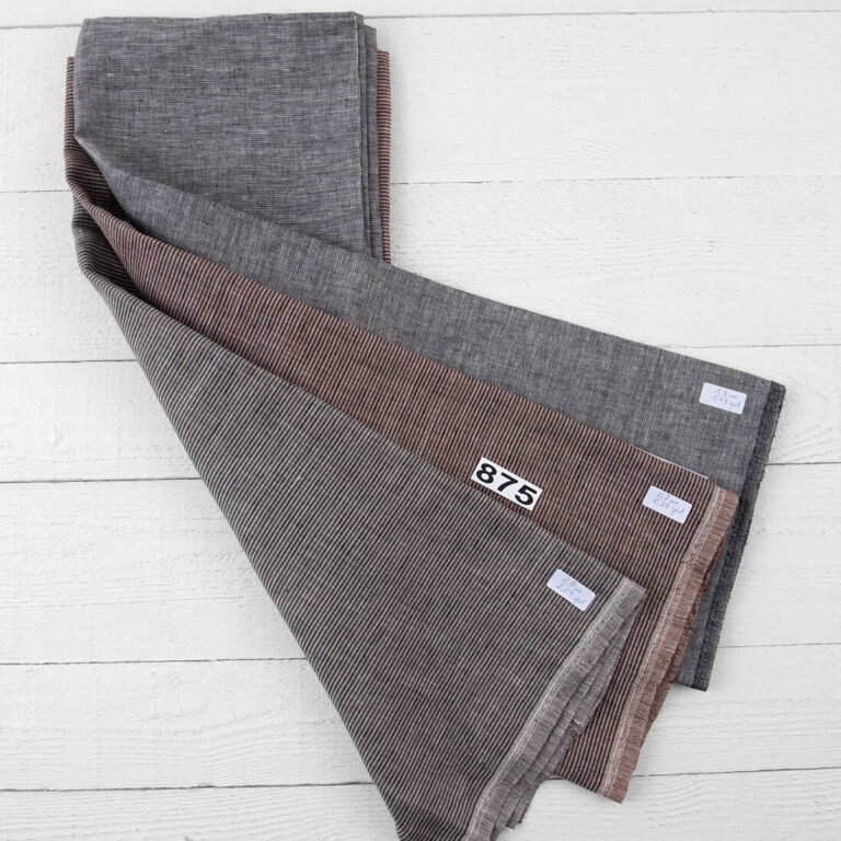 Linen Fabric Cuts, Set No. 875