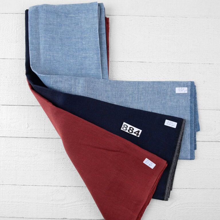Linen Fabric Cuts, Set No. 884