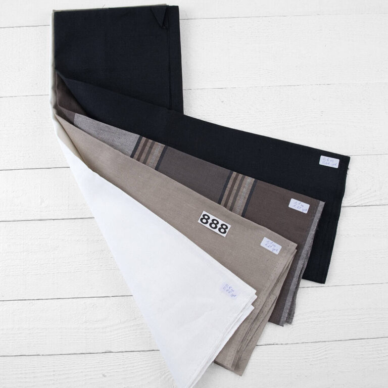 Linen Cotton Fabric Cuts, Set No. 888