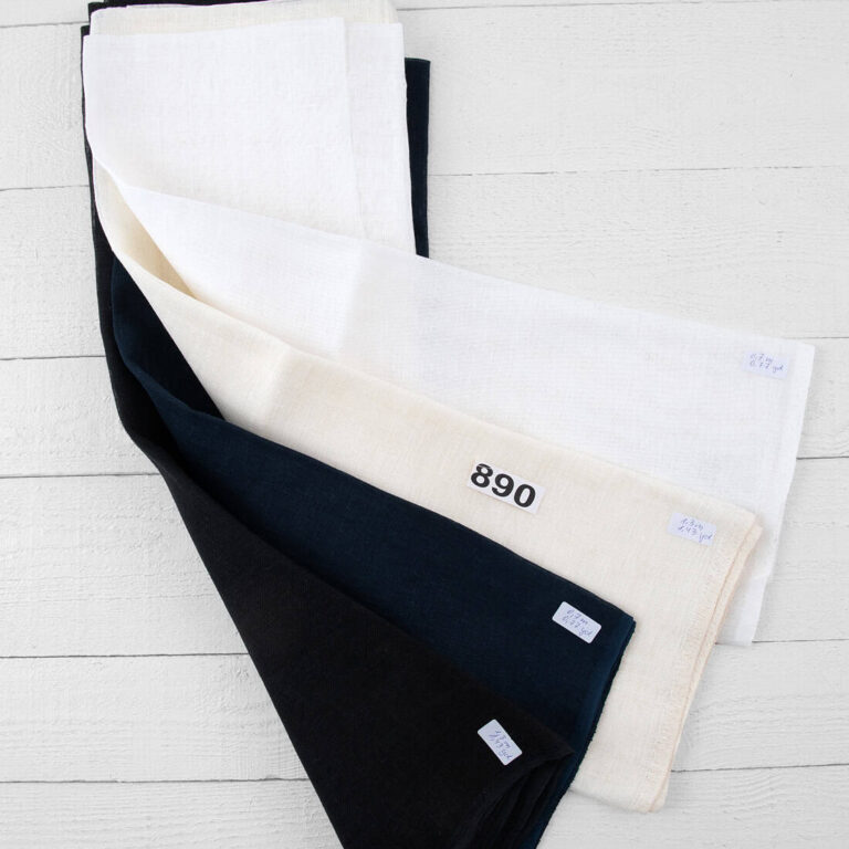 Linen Fabric Cuts, Set No. 890