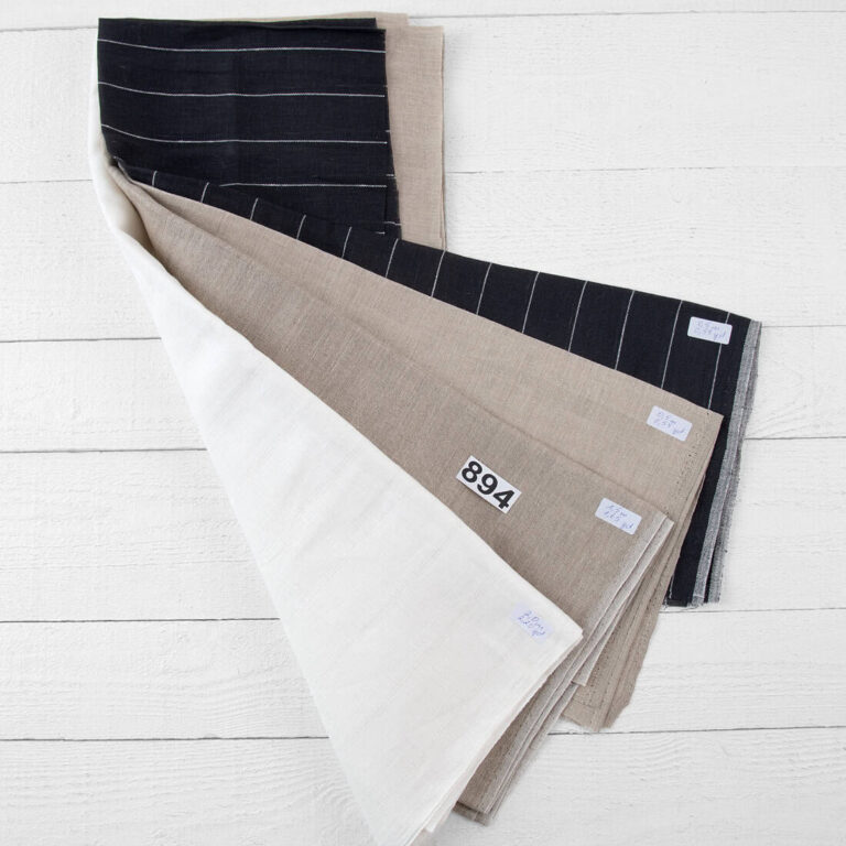 Linen Fabric Cuts, Set No. 894
