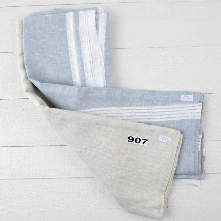 Linen Fabric Cuts, Set No. 907