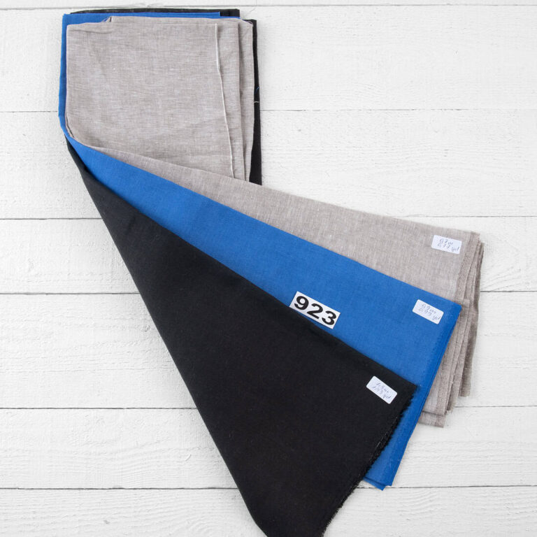 Linen Fabric Cuts, Set No. 923