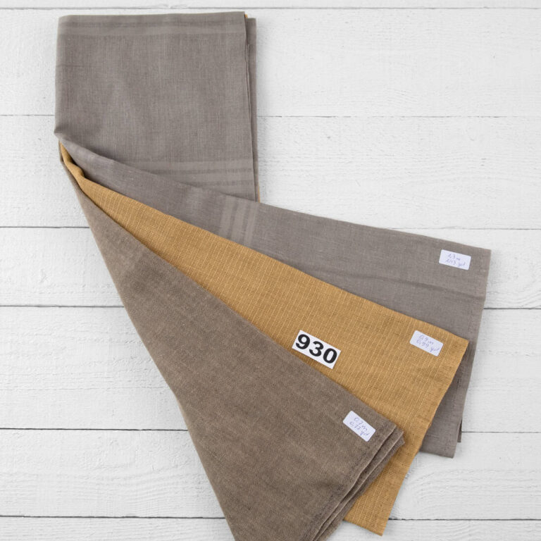 Linen Cotton Fabric Cuts, Set No. 930