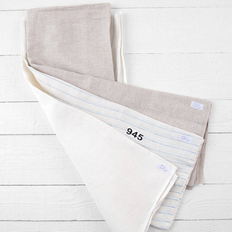 Linen Fabric Cuts, Set No. 945