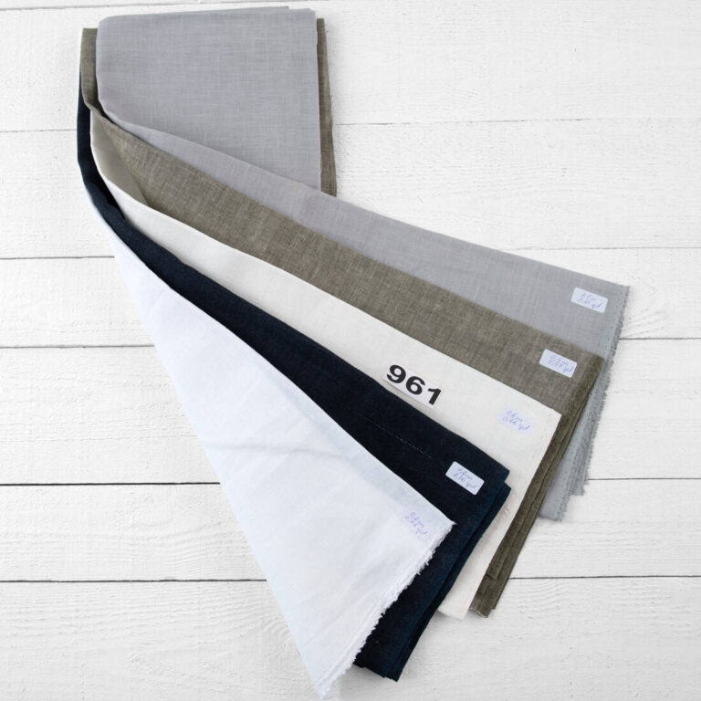 Linen Fabric Cuts, Set No. 961