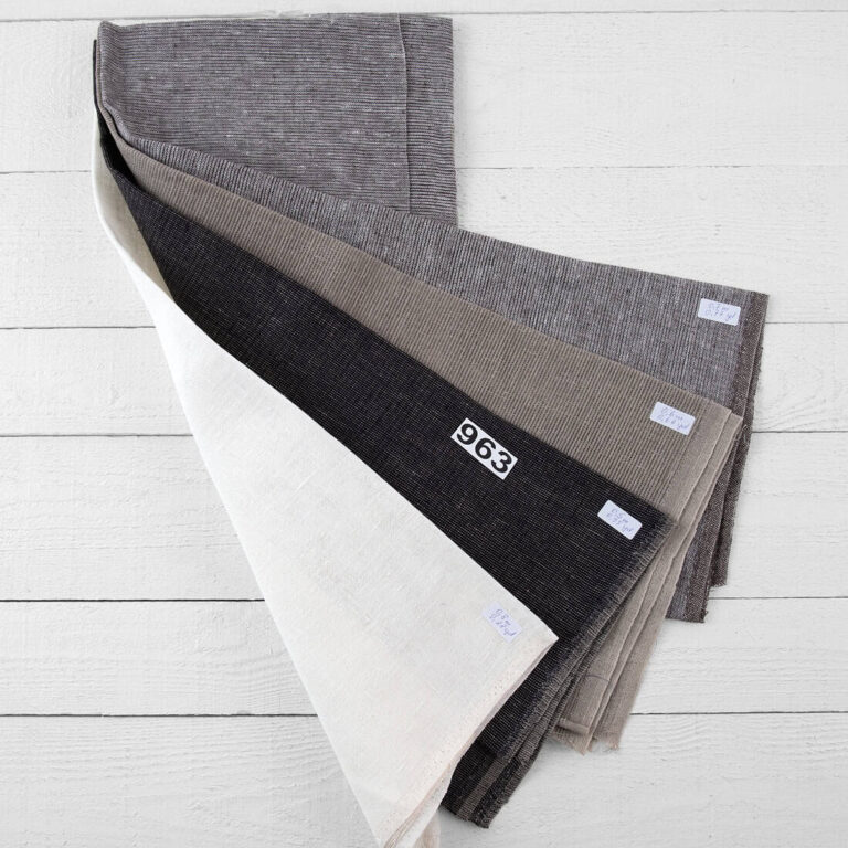 Linen Fabric Cuts, Set No. 963