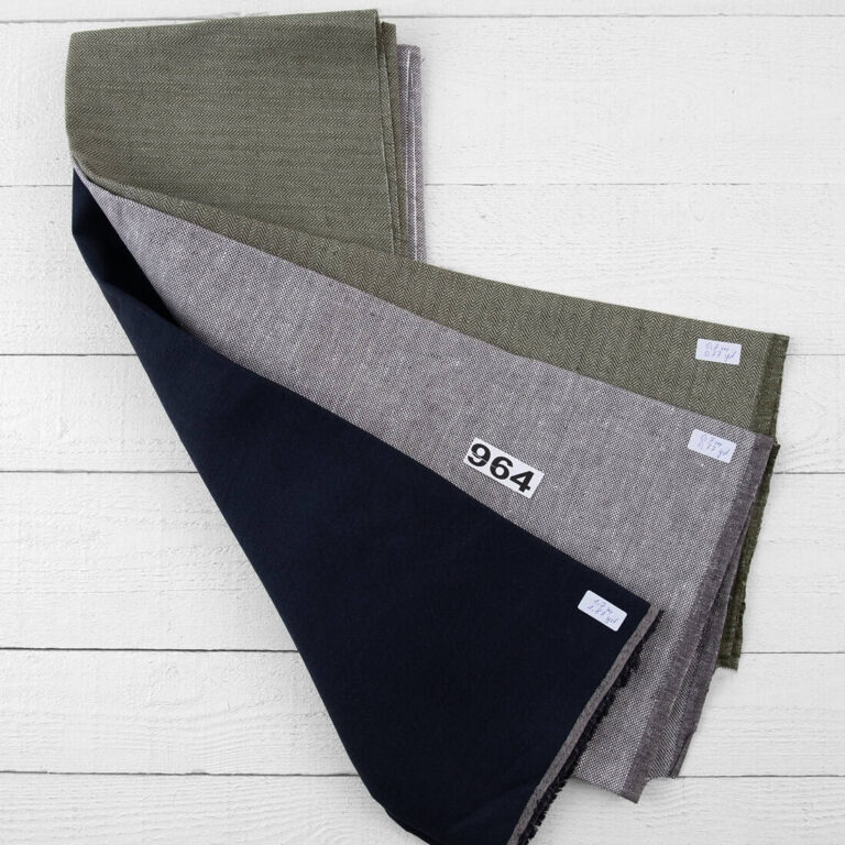 Linen Fabric Cuts, Set No. 964