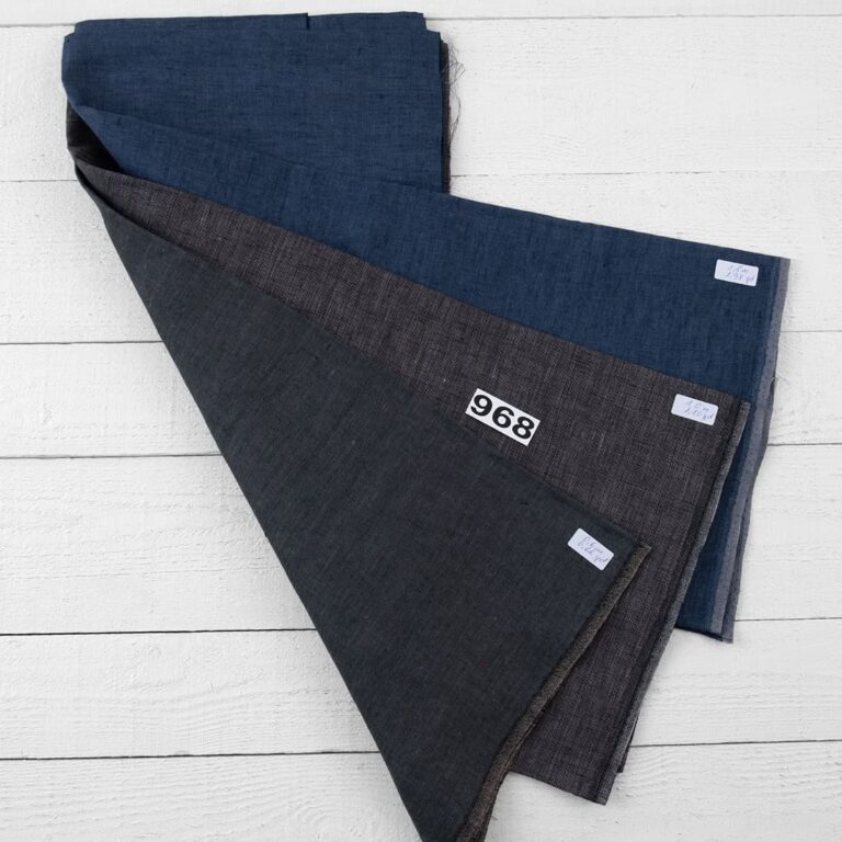 Linen Fabric Cuts, Set No. 968