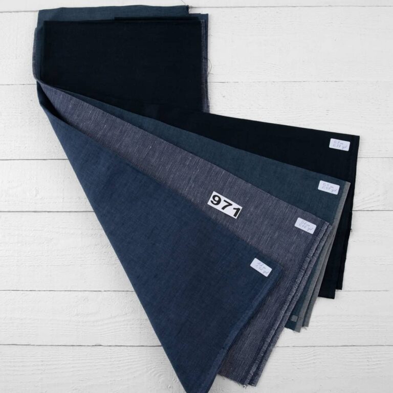 Linen Fabric Cuts, Set No. 971