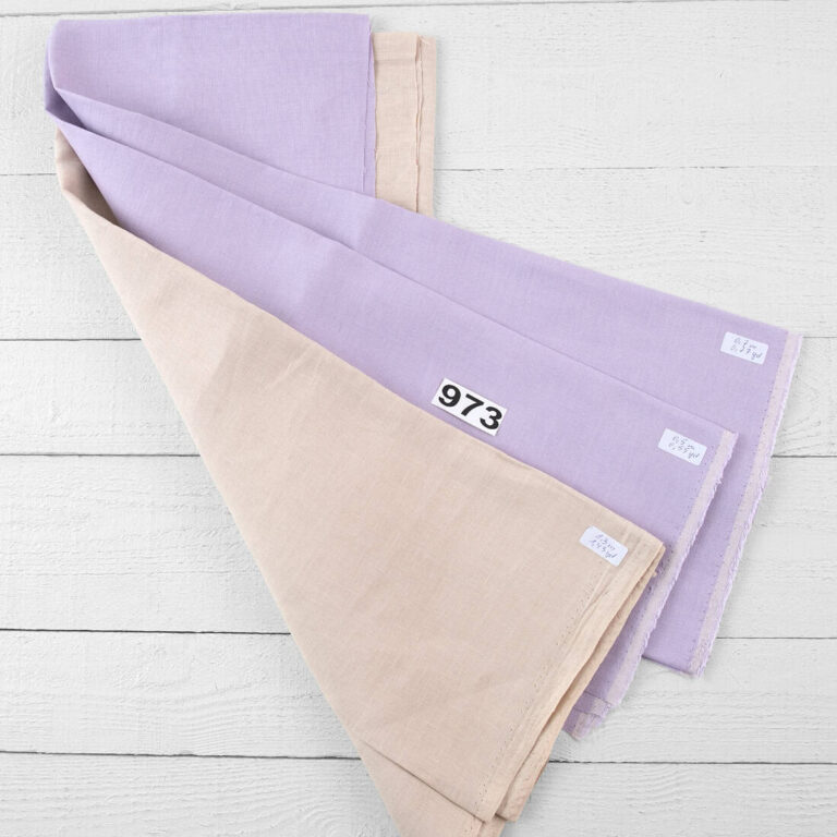 Linen Fabric Cuts, Set No. 973