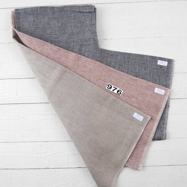 Linen Fabric Cuts, Set No. 976