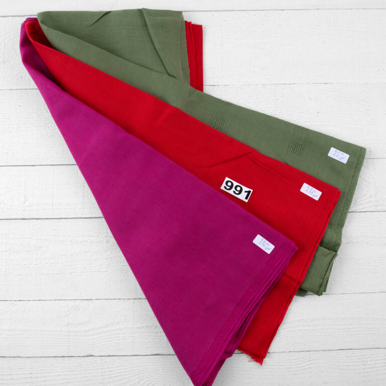 Linen Cotton Fabric Cuts, Set No. 991